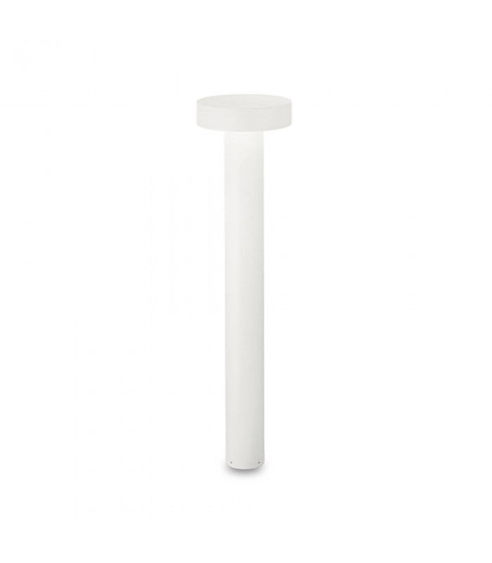 4 Light Outdoor Bollard Light White IP44