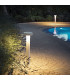 4 Light Outdoor Bollard Light White IP44