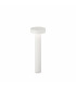 4 Light Outdoor Bollard Light White IP44