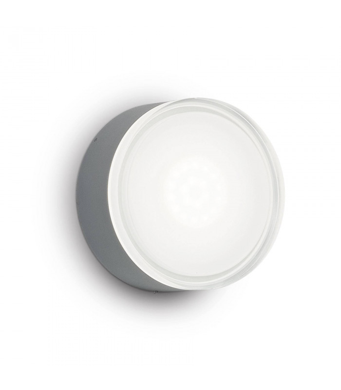 1 Light Flush Ceiling Light Anthracite