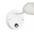 1 Light Outdoor PIR Wall Gloss Stone Paint, Glass IP44, E27