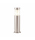 LED 1 Light Outdoor Coastal Bollard Light Marine Grade Brushed Stainless Steel IP44