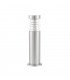 LED 1 Light Outdoor Coastal Bollard Light Marine Grade Brushed Stainless Steel IP44