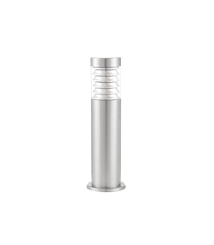 LED 1 Light Outdoor Coastal Bollard Light Marine Grade Brushed Stainless Steel IP44