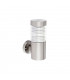 LED 1 Light Outdoor Coastal Wall Marine Grade Brushed Stainless Steel IP44