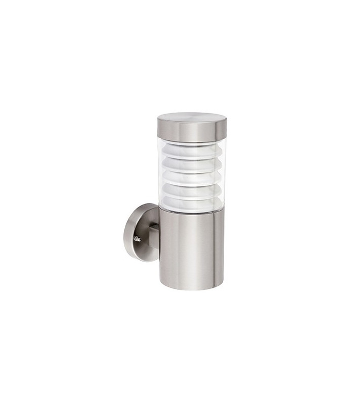 LED 1 Light Outdoor Coastal Wall Marine Grade Brushed Stainless Steel IP44