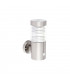 LED 1 Light Outdoor Coastal Wall Marine Grade Brushed Stainless Steel IP44