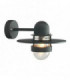 1 Light Outdoor Fisherman Dome Wall Lantern Light Black IP55, E27