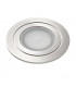 Integrated LED 1 Light Outdoor Coastal Recessed Light Marine Grade Brushed Stainless Steel, Frosted IP67
