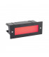 Integrated LED RGB 1 Light Outdoor Recessed Light Textured Black, Frosted IP44