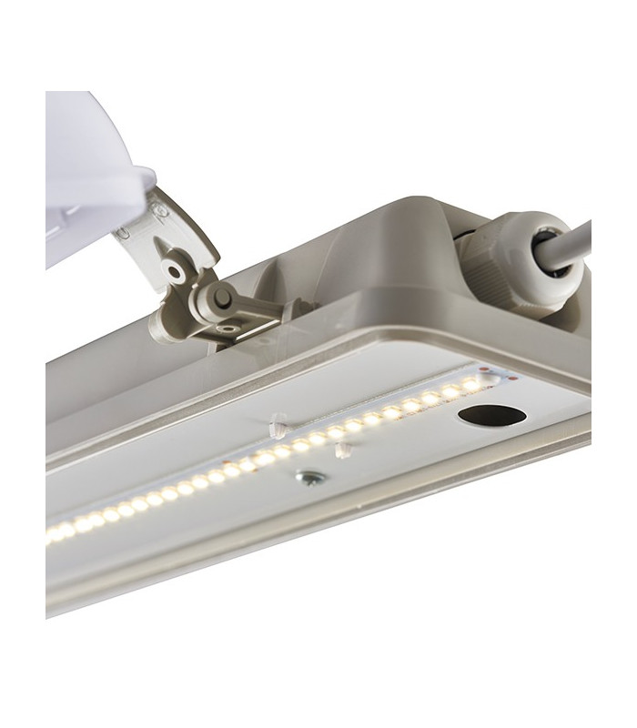 Integrated LED Outdoor Light 6ft Linear Batten Frosted IP65
