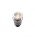 Integrated LED 10 Light Outdoor Recessed Light Kit Polished Stainless Steel, Clear IP67