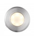 Integrated LED Outdoor Coastal Recessed Light Marine Grade Brushed Stainless Steel, Frosted IP67