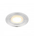Integrated LED Outdoor Coastal Recessed Light Marine Grade Brushed Stainless Steel, Frosted IP67
