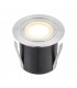 Integrated LED Outdoor Coastal Recessed Light Marine Grade Brushed Stainless Steel, Frosted IP67