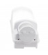 Integrated LED PIR 1 Light Outdoor Wall Light Frosted, Gloss White IP44