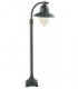 1 Light Outdoor Bollard Lantern Black IP54, E27