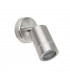Outdoor Spotlight Brushed Stainless Steel, Glass IP44, GU10