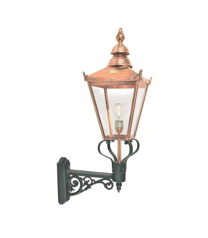 1 Light Outdoor Wall Lantern Light Copper IP44, E27