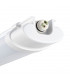 Integrated LED Outdoor Flush Light Opal, Gloss White IP65