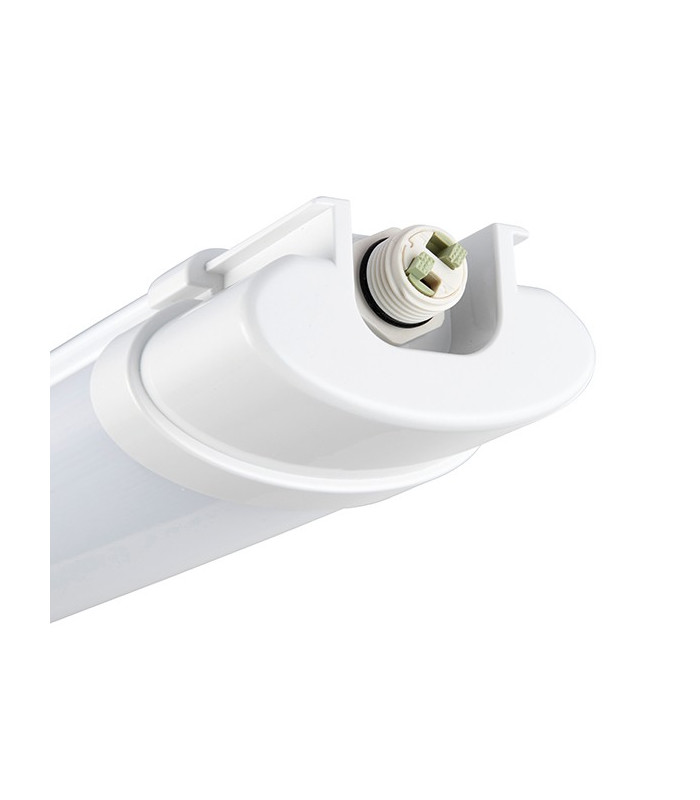 Integrated LED Outdoor Flush Light Opal, Gloss White IP65