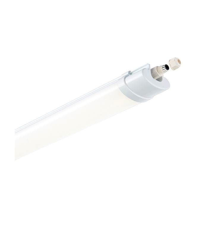 Integrated LED Outdoor Flush Light Opal, Gloss White IP65