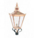 1 Light Outdoor Post Lantern Copper, 50,61 IP44, E27