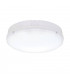 Integrated LED Outdoor & Step Dimming Flush Light Gloss White, Opal IP65