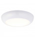 Integrated LED Outdoor & Step Dimming Flush Light Gloss White, Opal IP65