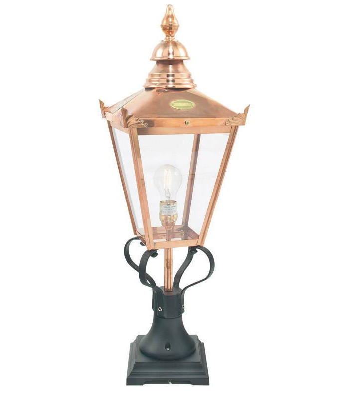 1 Light Outdoor Pedestal Lantern, E27