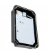 Integrated LED Outdoor Mini Microwave Wall Light Black IP65