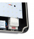 Integrated LED Outdoor Mini Microwave Wall Light Black IP65