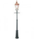1 Light Outdoor Single Post Copper, E27