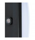 Integrated LED Outdoor Wall Mini Photocell Light Black IP65