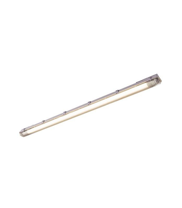Outdoor 5ft Linear Batten Flush Light Prismatic IP65