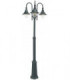Outdoor Triple Lamp Post, E27