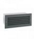 LED Outdoor Recessed Wall Light Graphite IP65