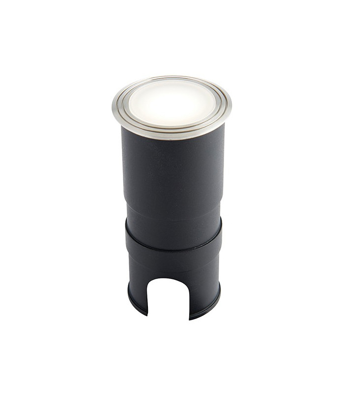 Integrated LED Outdoor Coastal Recessed Light Marine Grade Brushed Stainless Steel, Frosted IP67