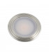 Integrated LED Outdoor Coastal Recessed Light Marine Grade Brushed Stainless Steel, Frosted IP67