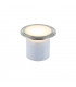 Integrated LED Outdoor Coastal Recessed Light Marine Grade Brushed Stainless Steel, Frosted IP67