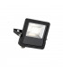 Integrated LED Outdoor Wall Flood Light Matt Black, Glass IP65