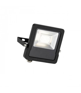Integrated LED Outdoor Wall Flood Light Matt Black, Glass IP65