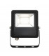 Integrated LED Outdoor Wall Flood Light Matt Black, Glass IP65