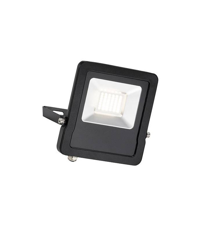 Integrated LED Outdoor Wall Flood Light Matt Black, Glass IP65