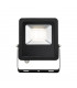 Integrated LED Outdoor Wall Flood Light Matt Black, Glass IP65