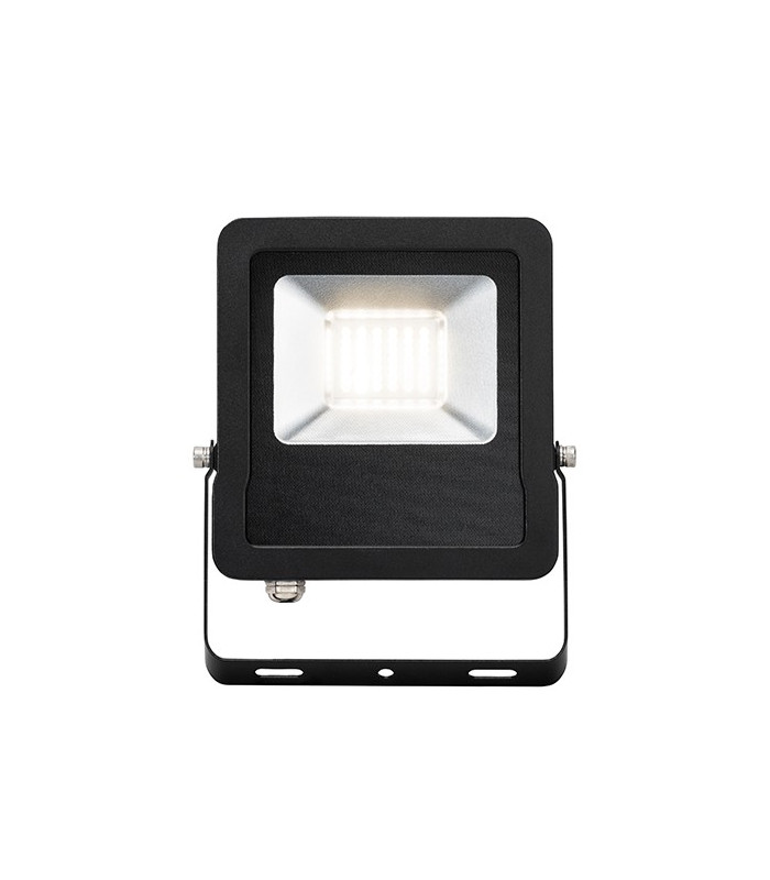 Integrated LED Outdoor Wall Flood Light Matt Black, Glass IP65