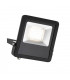 Integrated LED Outdoor Wall Flood Light Matt Black, Glass IP65