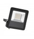 Integrated LED Outdoor Wall Flood Light Matt Black, Glass IP65
