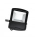 Integrated LED Outdoor Wall Flood Light Matt Black, Glass IP65