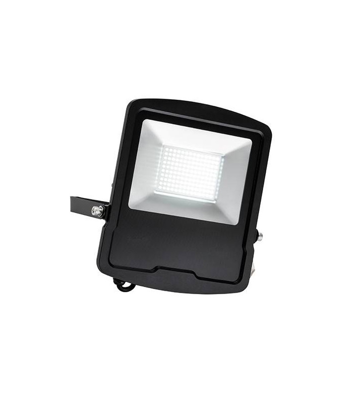 Integrated LED Outdoor Wall Flood Light Matt Black, Glass IP65